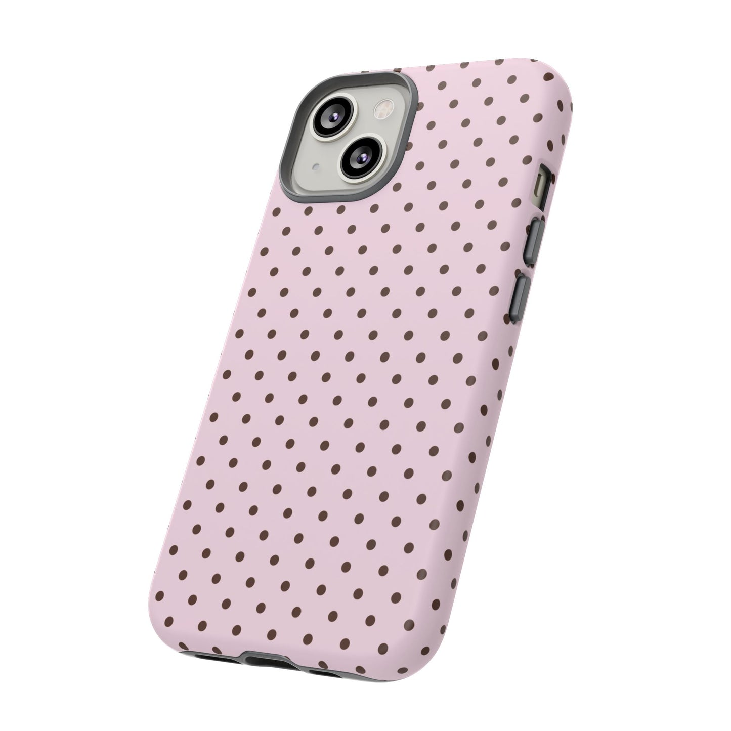 Light Pink Polka Dot Phone Case
