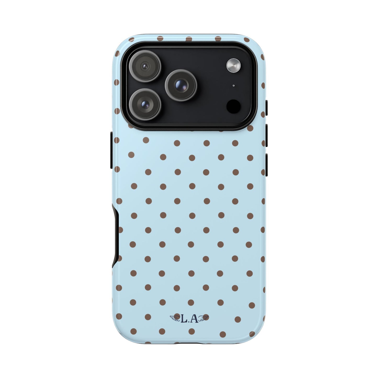Blue Polka Dot Phone Case