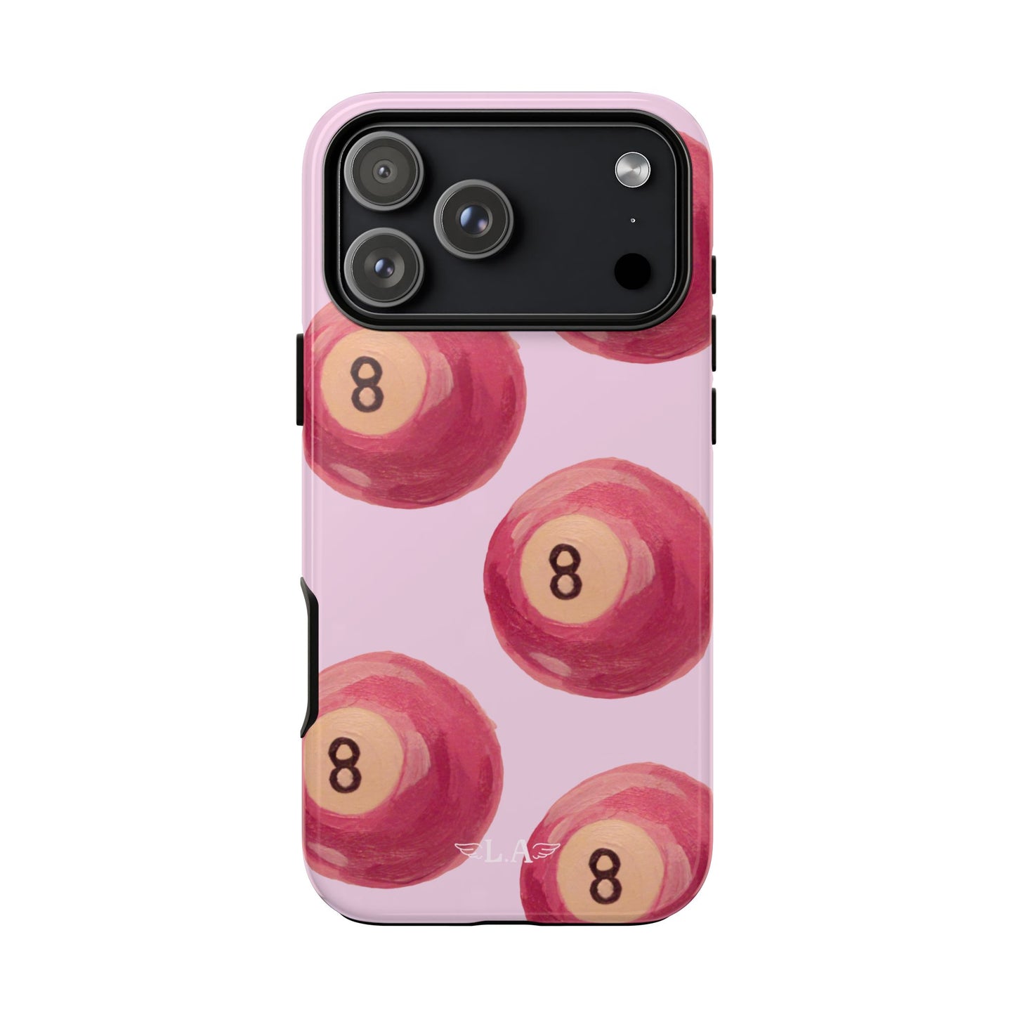 Pink 8 Ball Phone Case