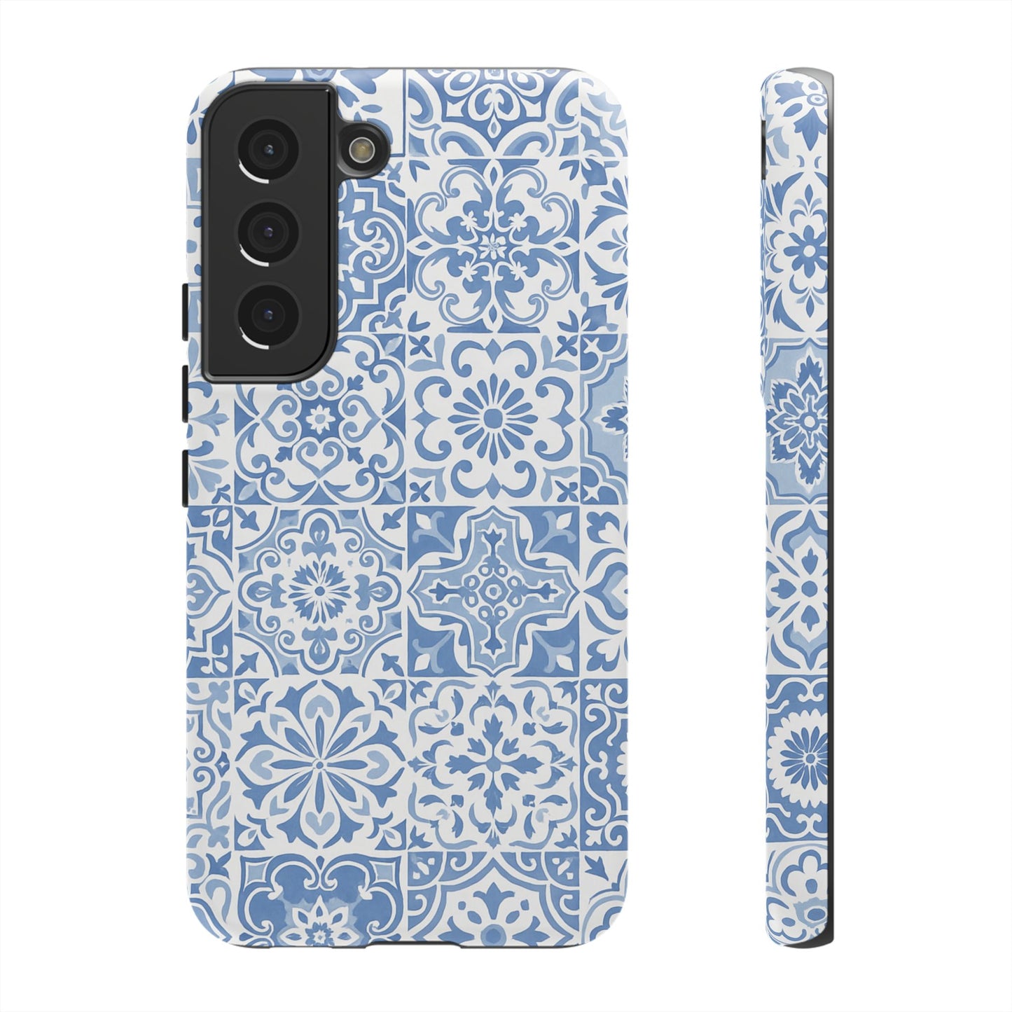 Blue Coastal Tile Phone Case