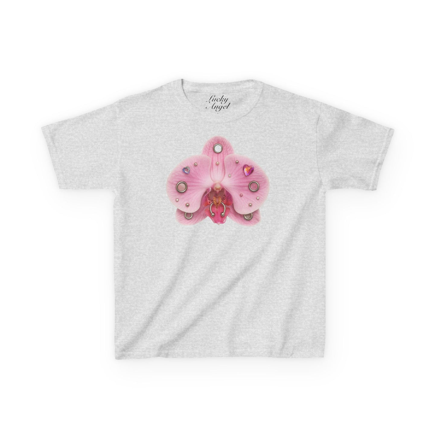 Y2K Orchid Baby Tee