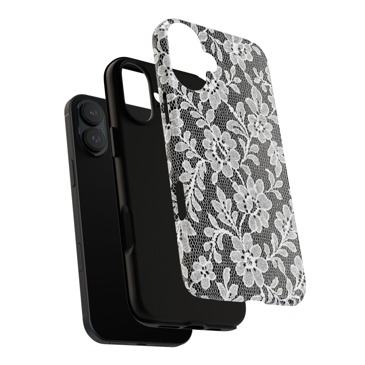 White Lace Phone Case