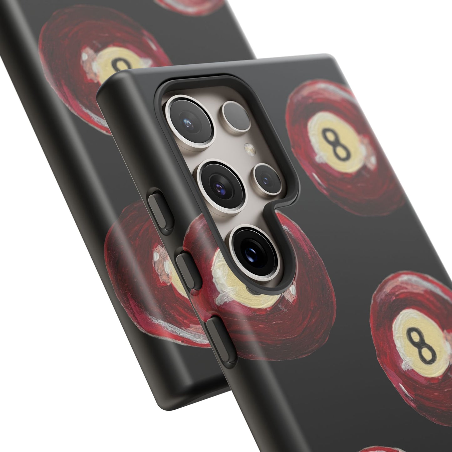 Red Eight Ball Phone Cases