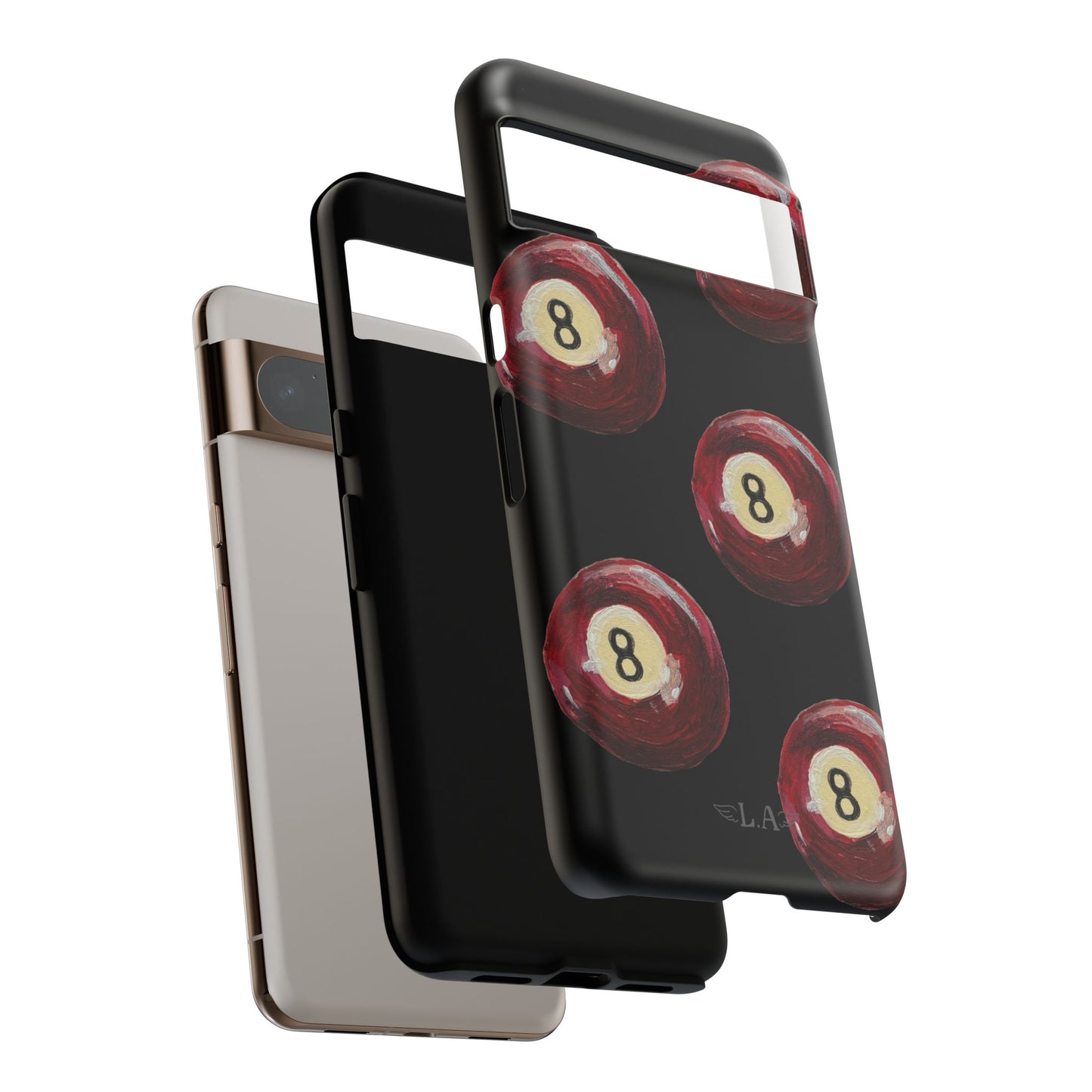 Red Eight Ball Phone Cases