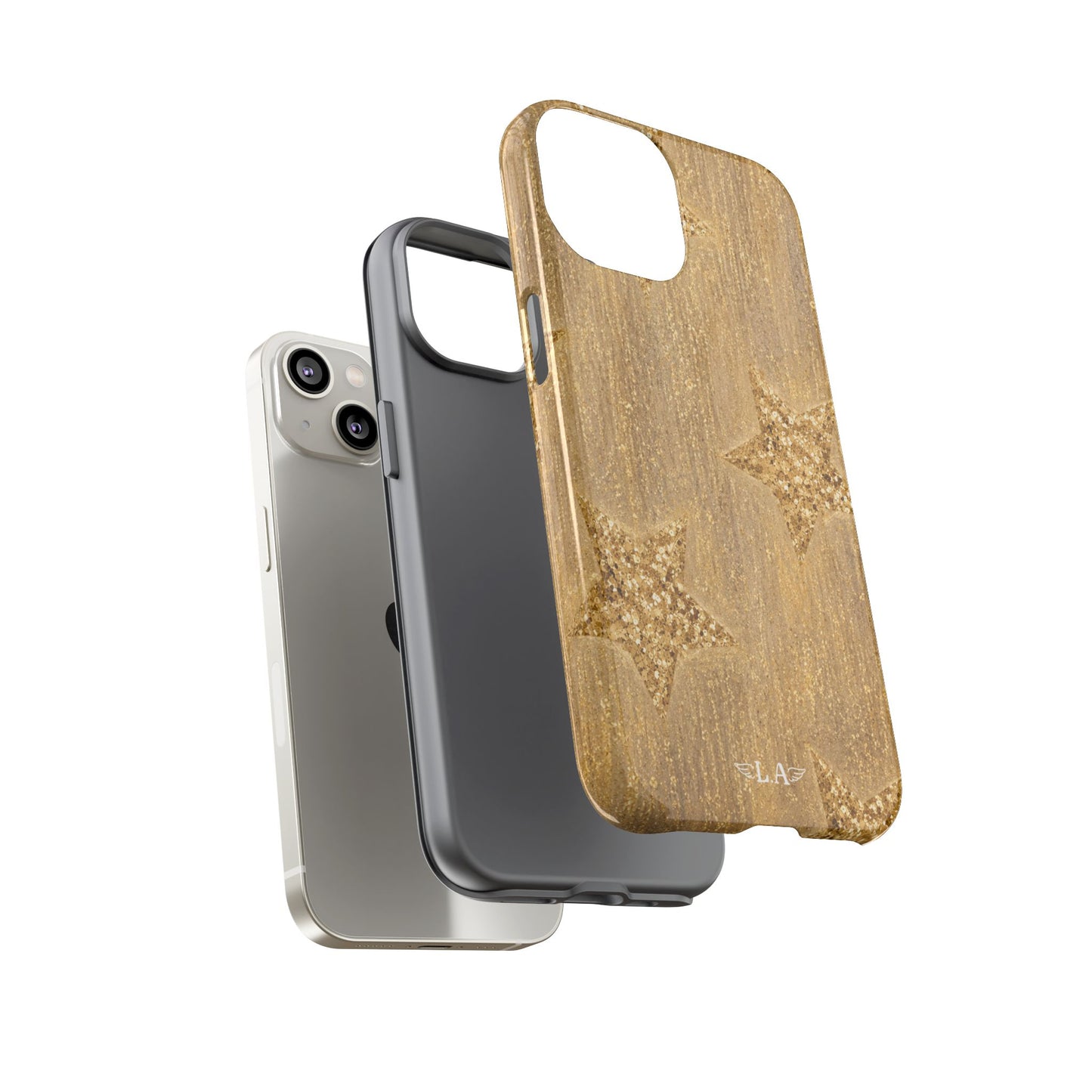 Gold Stars Phone Case