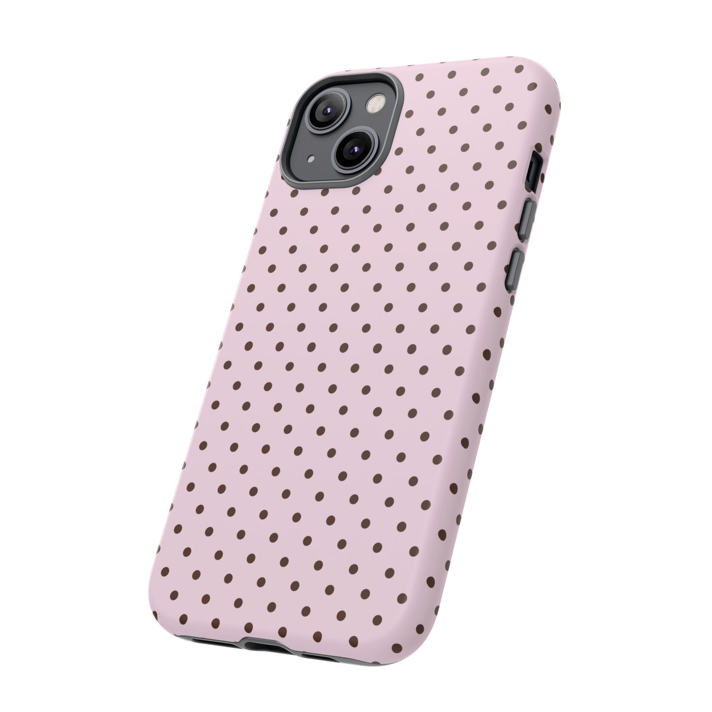 Light Pink Polka Dot Phone Case