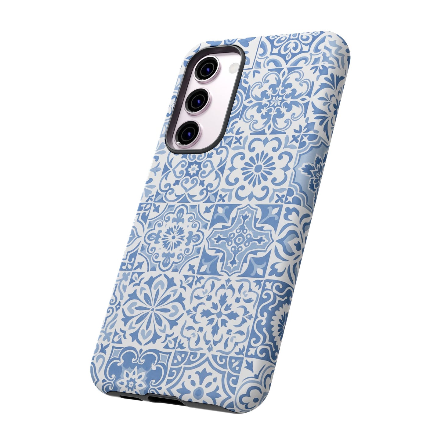 Blue Coastal Tile Phone Case