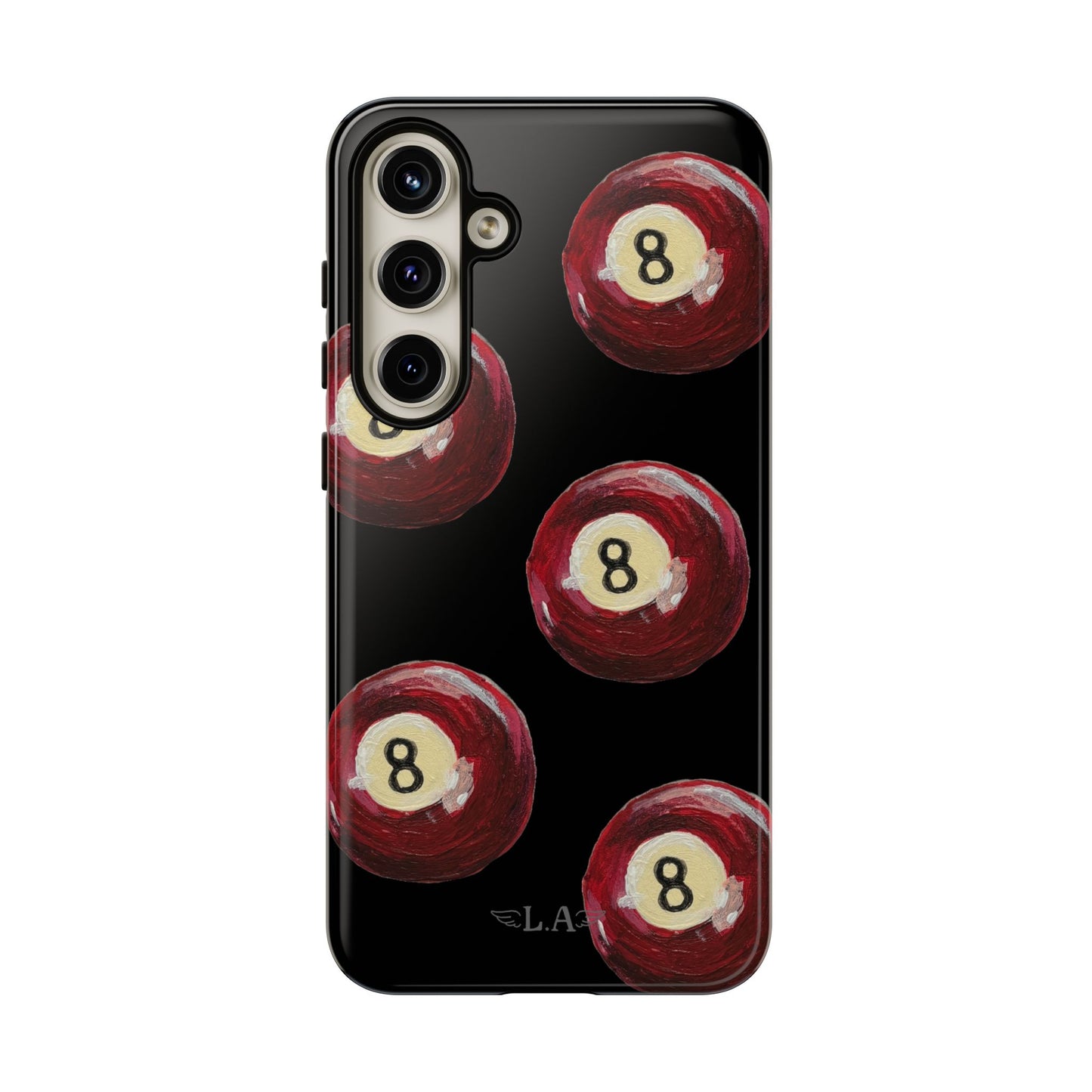 Red Eight Ball Phone Cases