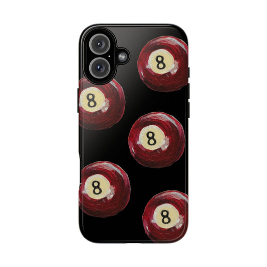 Red Eight Ball Phone Cases