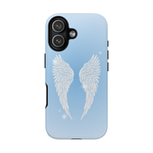 Blue Angel Wings Phone Case