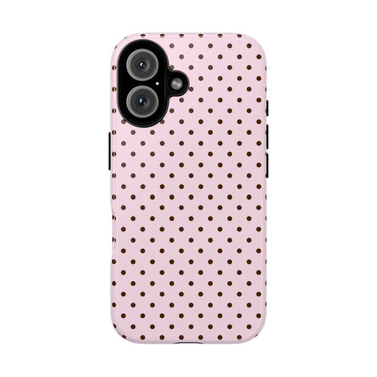 Light Pink Polka Dot Phone Case