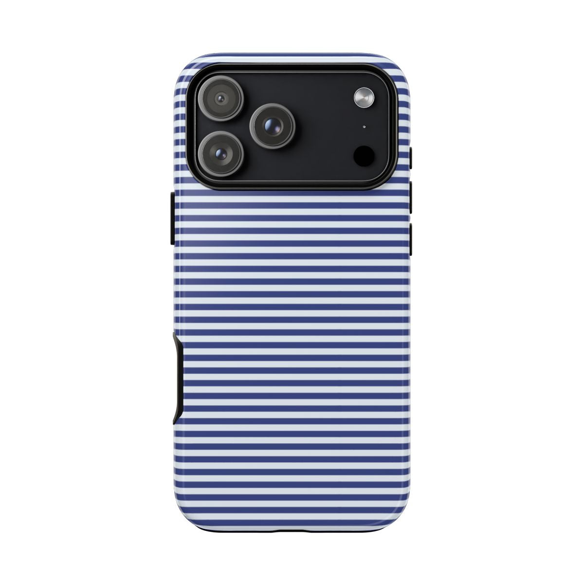 Navy Pinstripe Phone Case