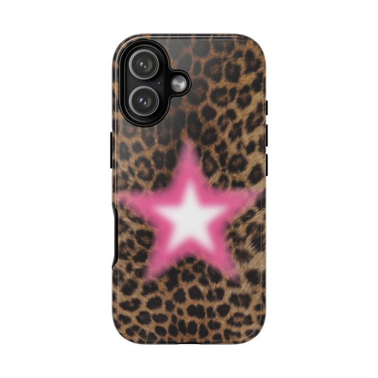 Leopard Pink Aura Phone Case