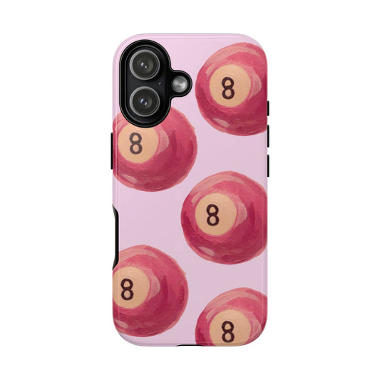 Pink 8 Ball Phone Case
