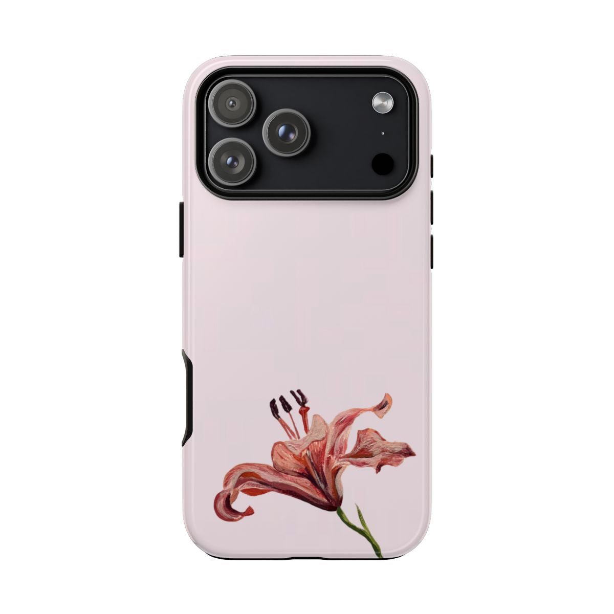 Pink Tiger Lily Phone Case