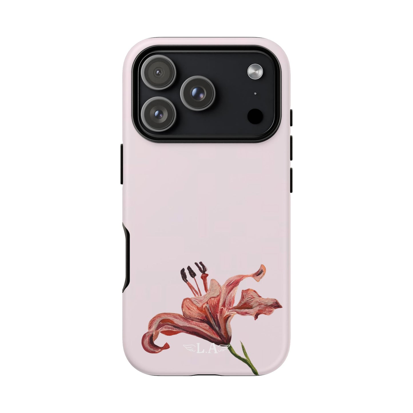 Pink Tiger Lily Phone Case