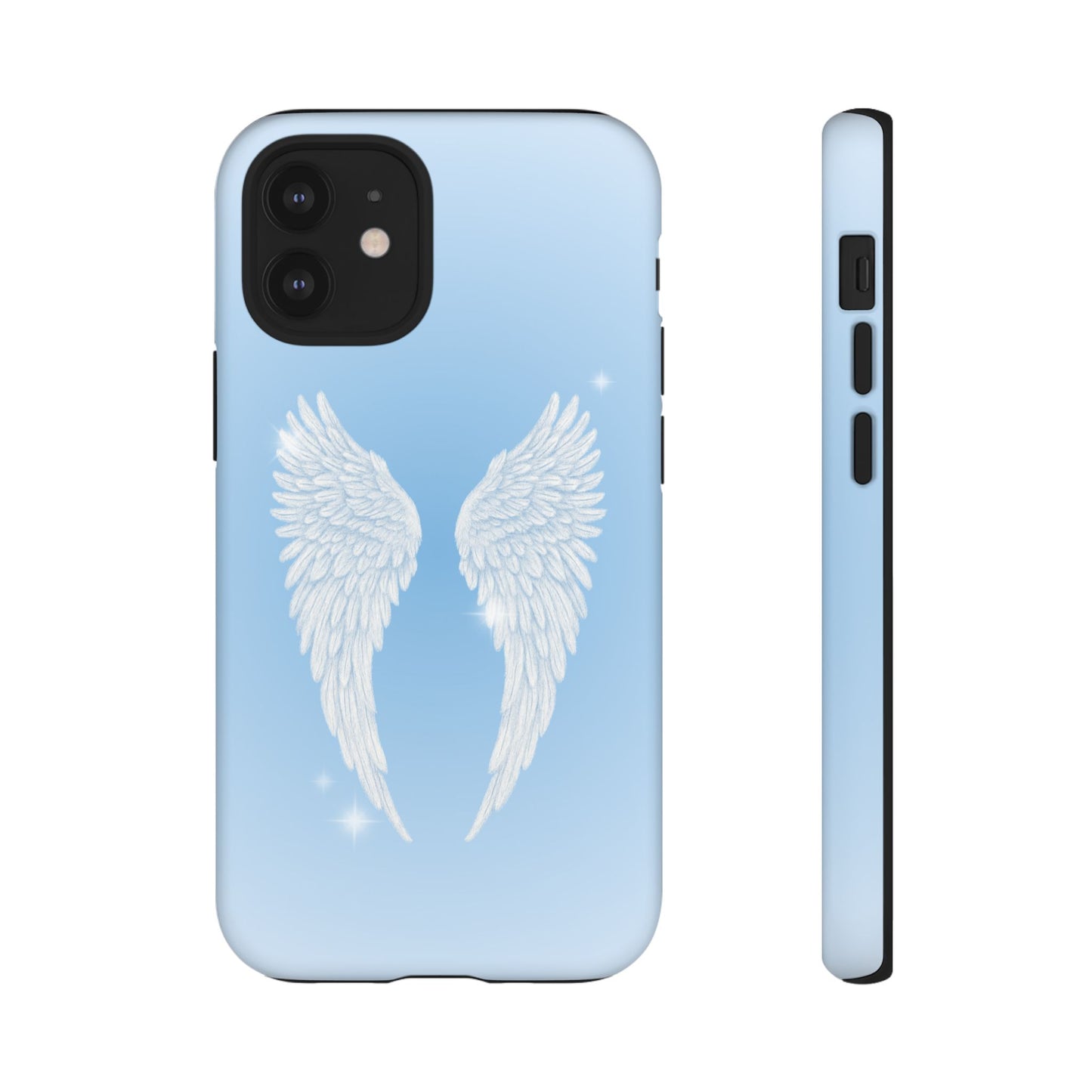 Blue Angel Wings Phone Case