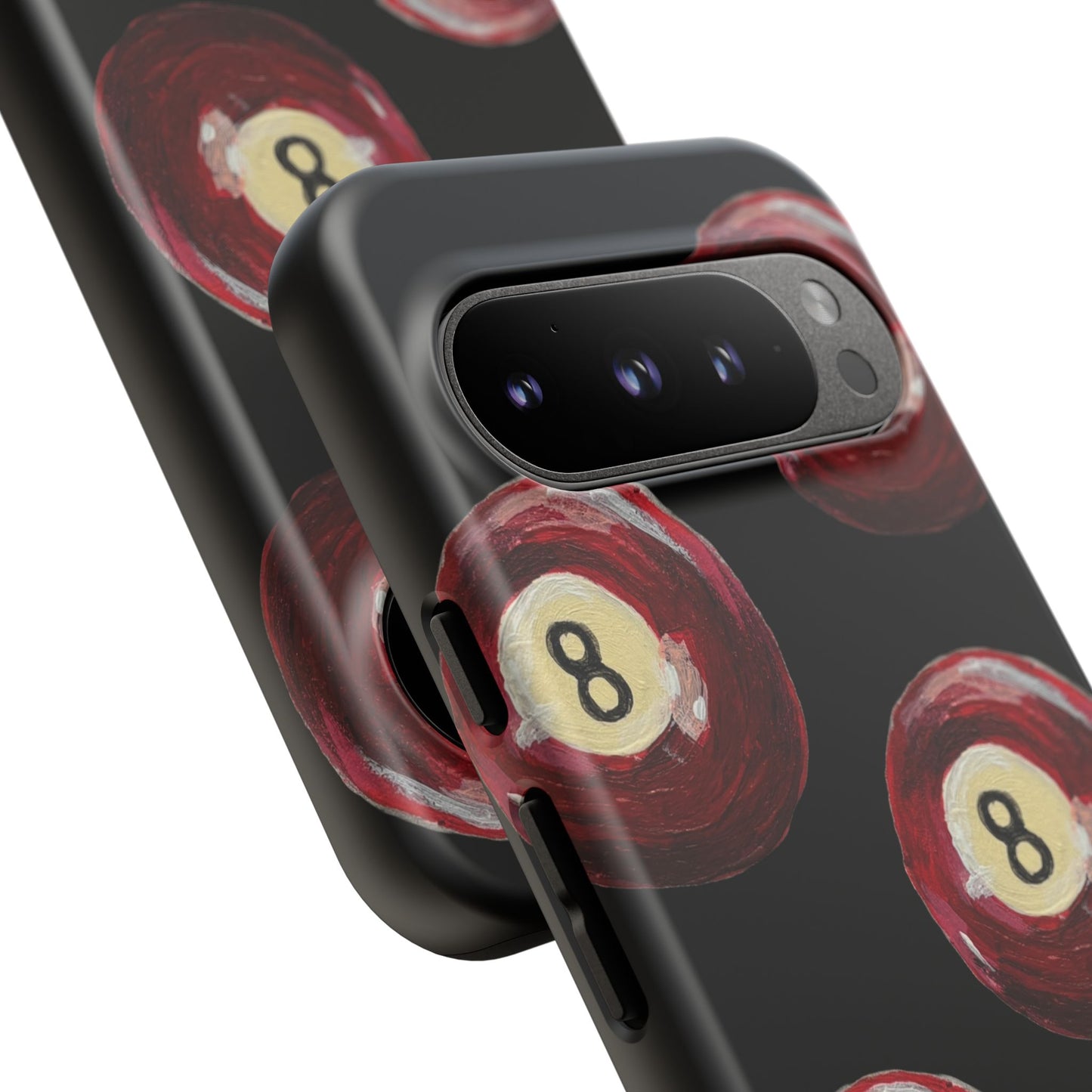 Red Eight Ball Phone Cases