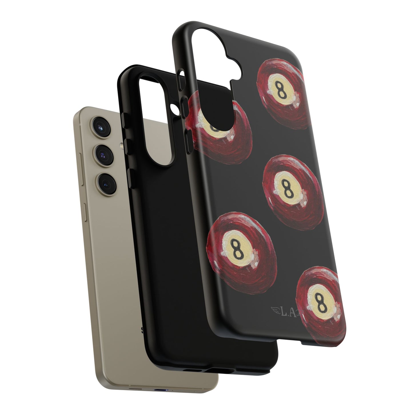 Red Eight Ball Phone Cases
