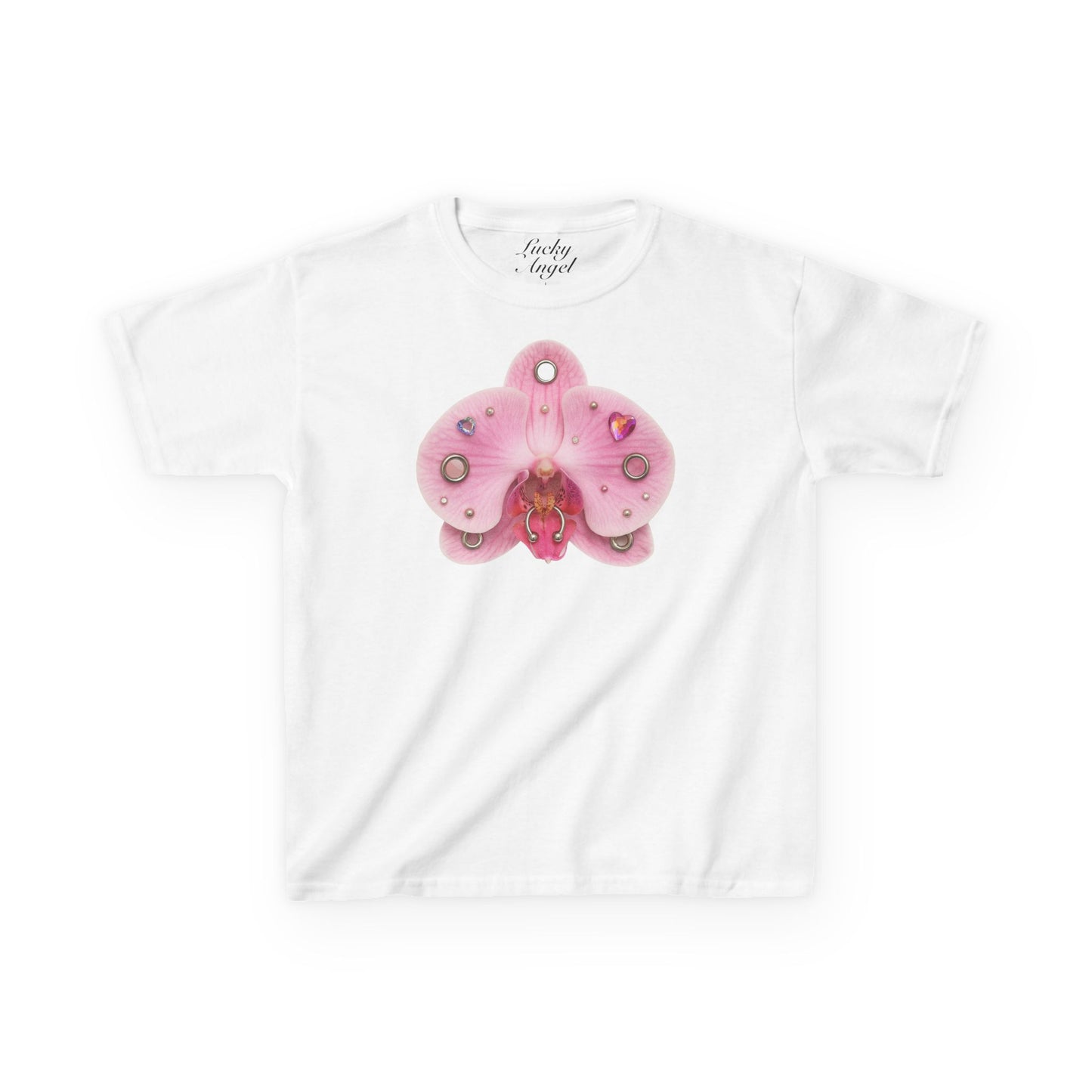 Y2K Orchid Baby Tee