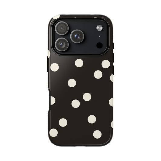 Polka Print Phone Case
