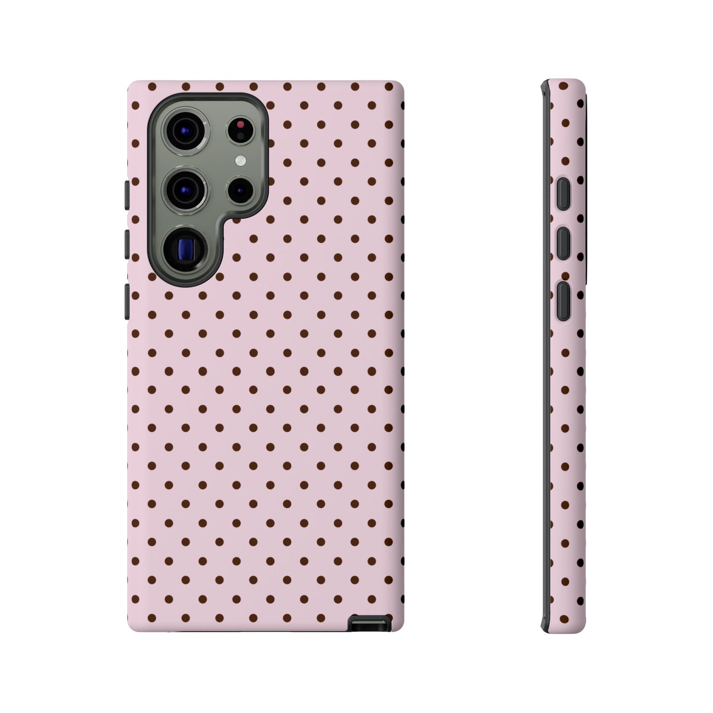 Light Pink Polka Dot Phone Case