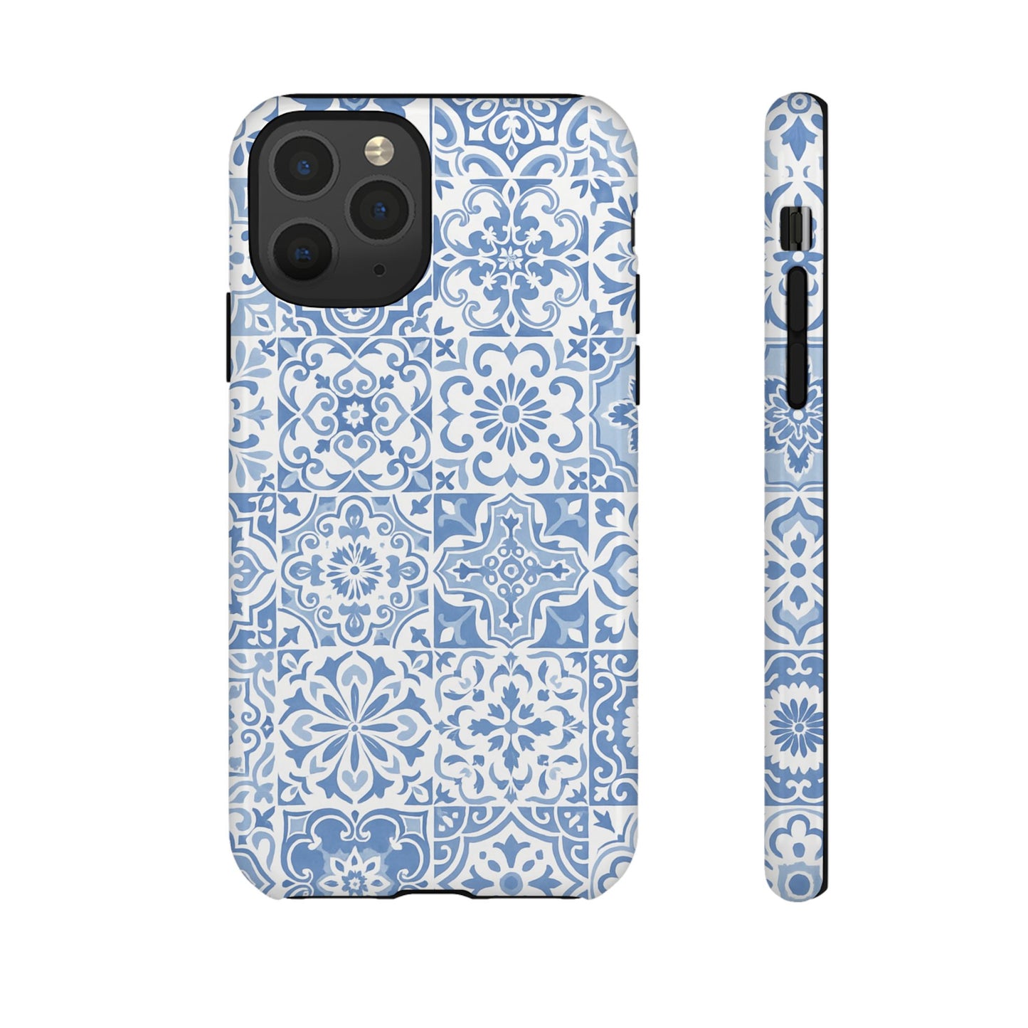 Blue Coastal Tile Phone Case