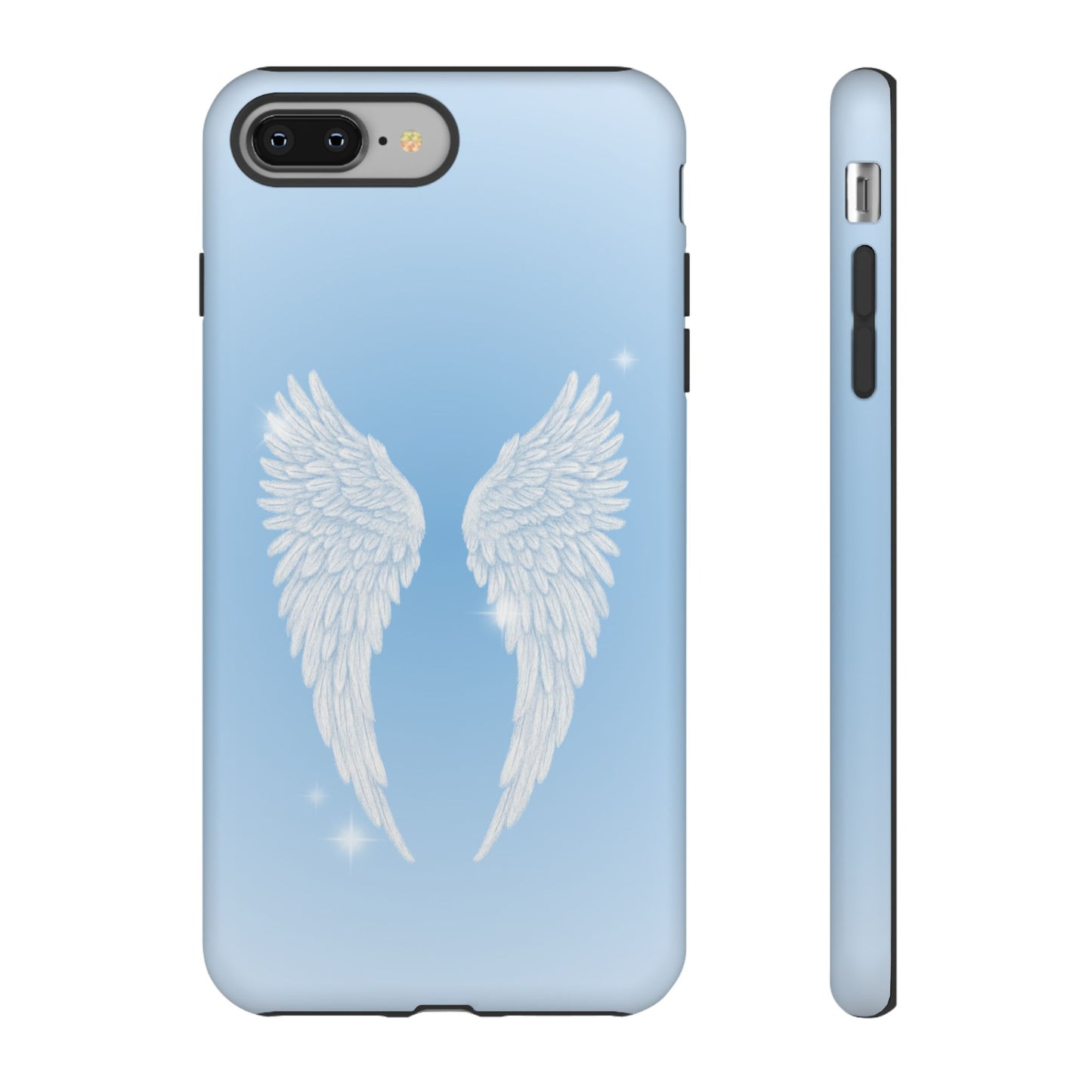 Blue Angel Wings Phone Case