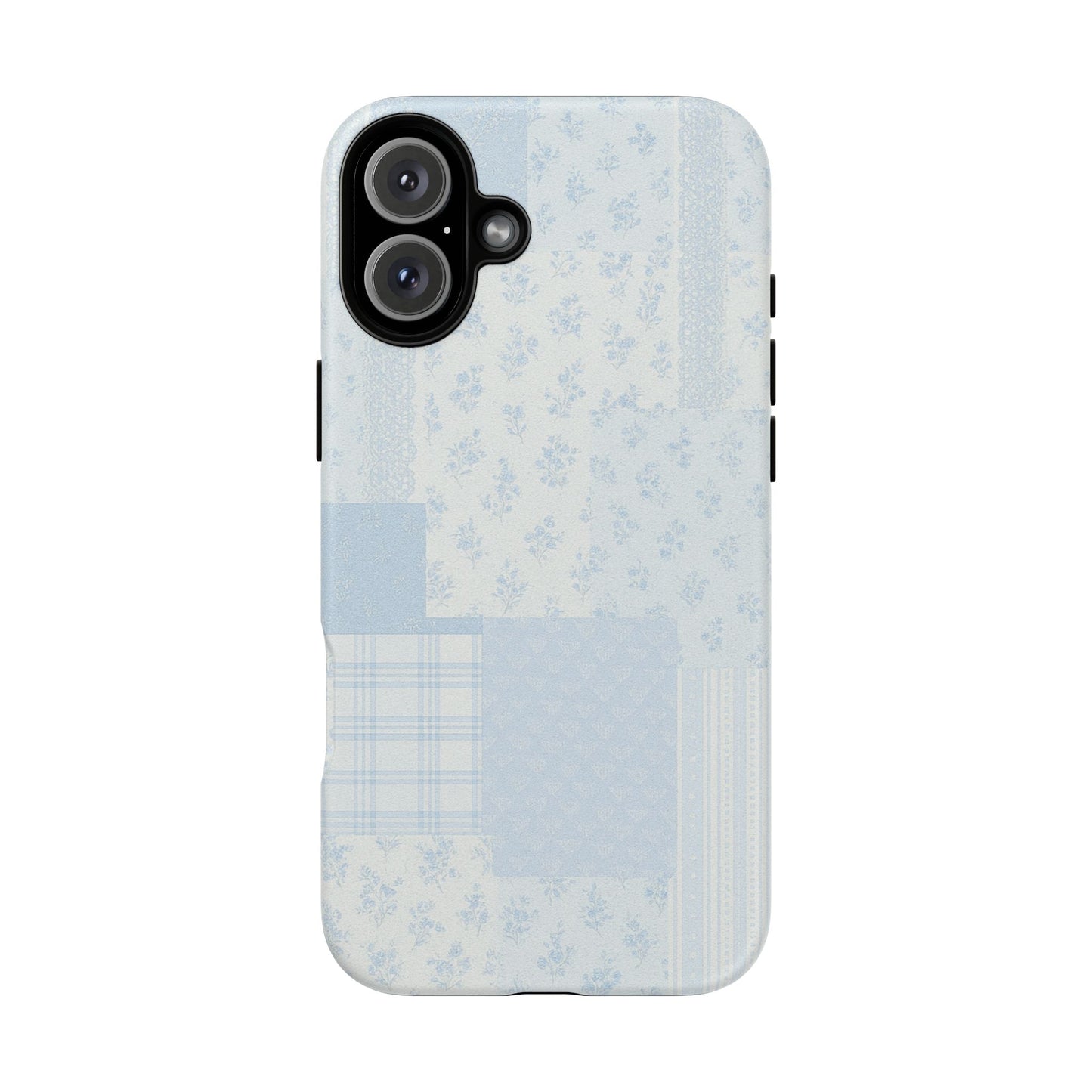 Blue Floral Lace Phone Case