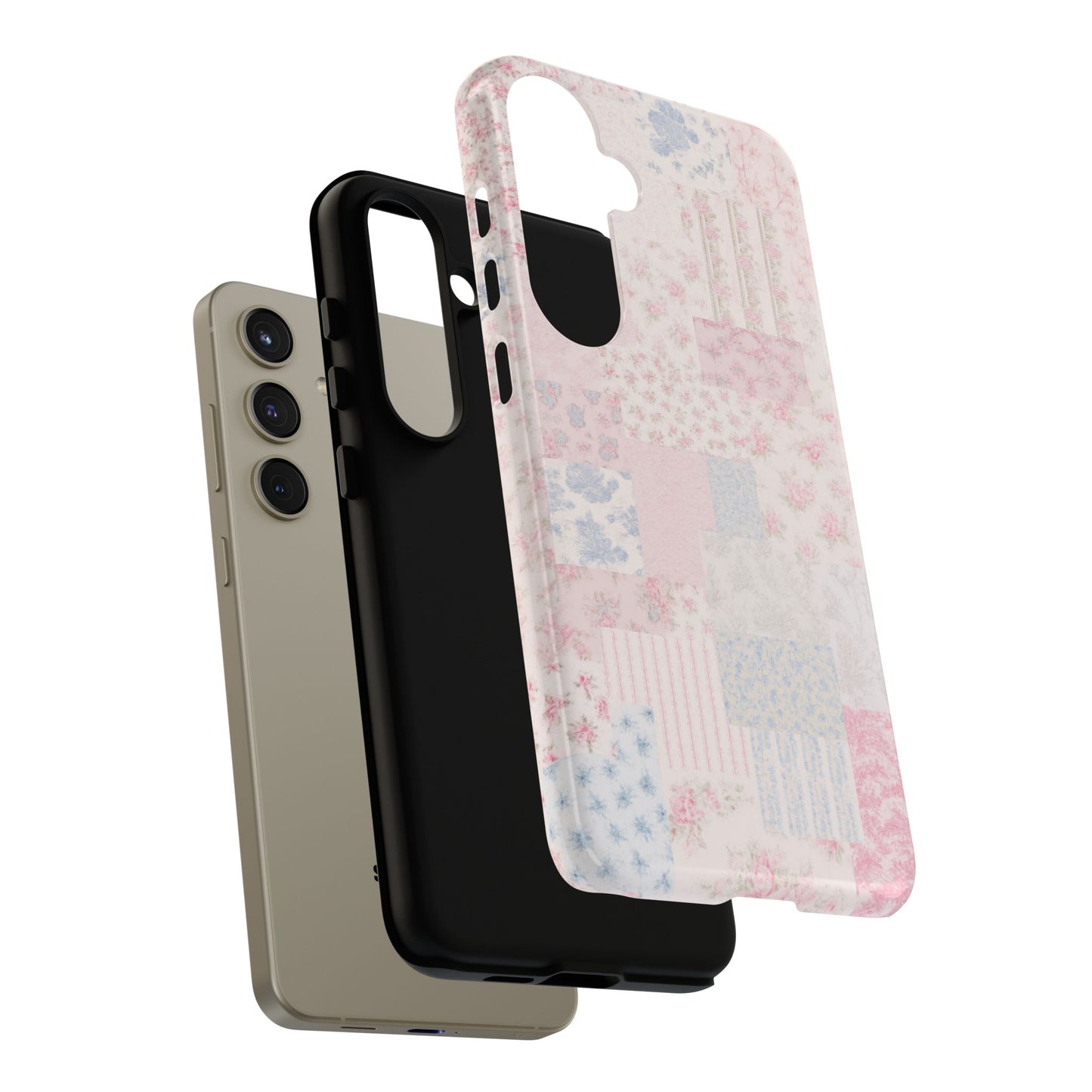 Floral Patchwork Phone Case