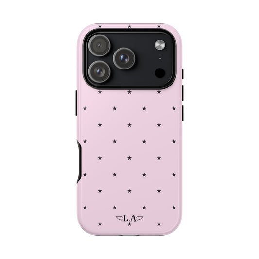 Pink Star Polka Dot Phone Case