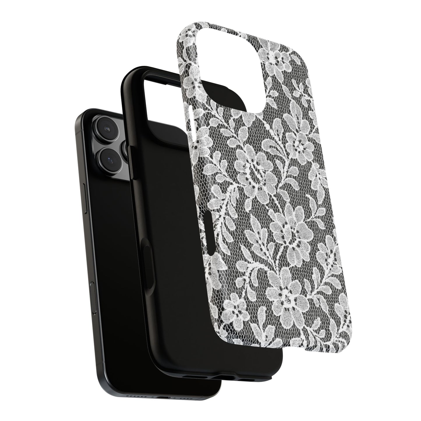 White Lace Phone Case