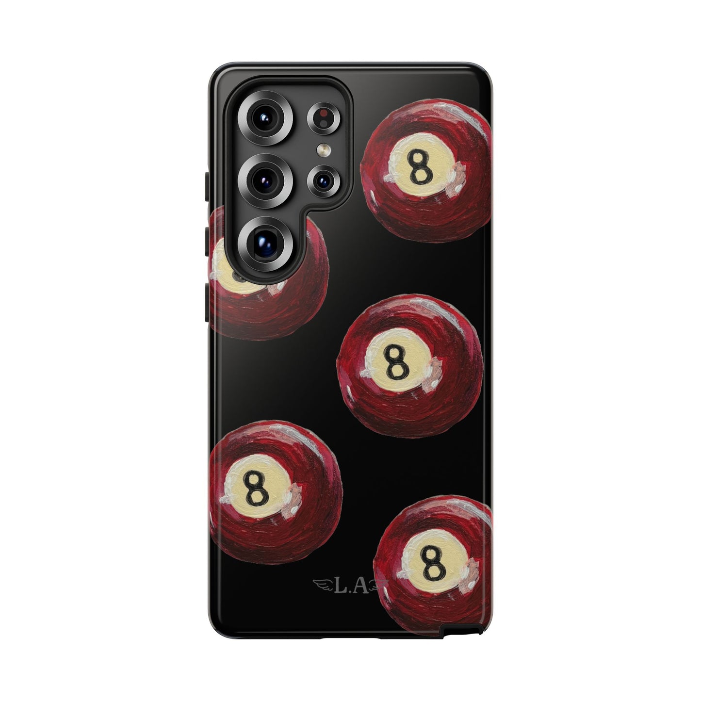 Red Eight Ball Phone Cases