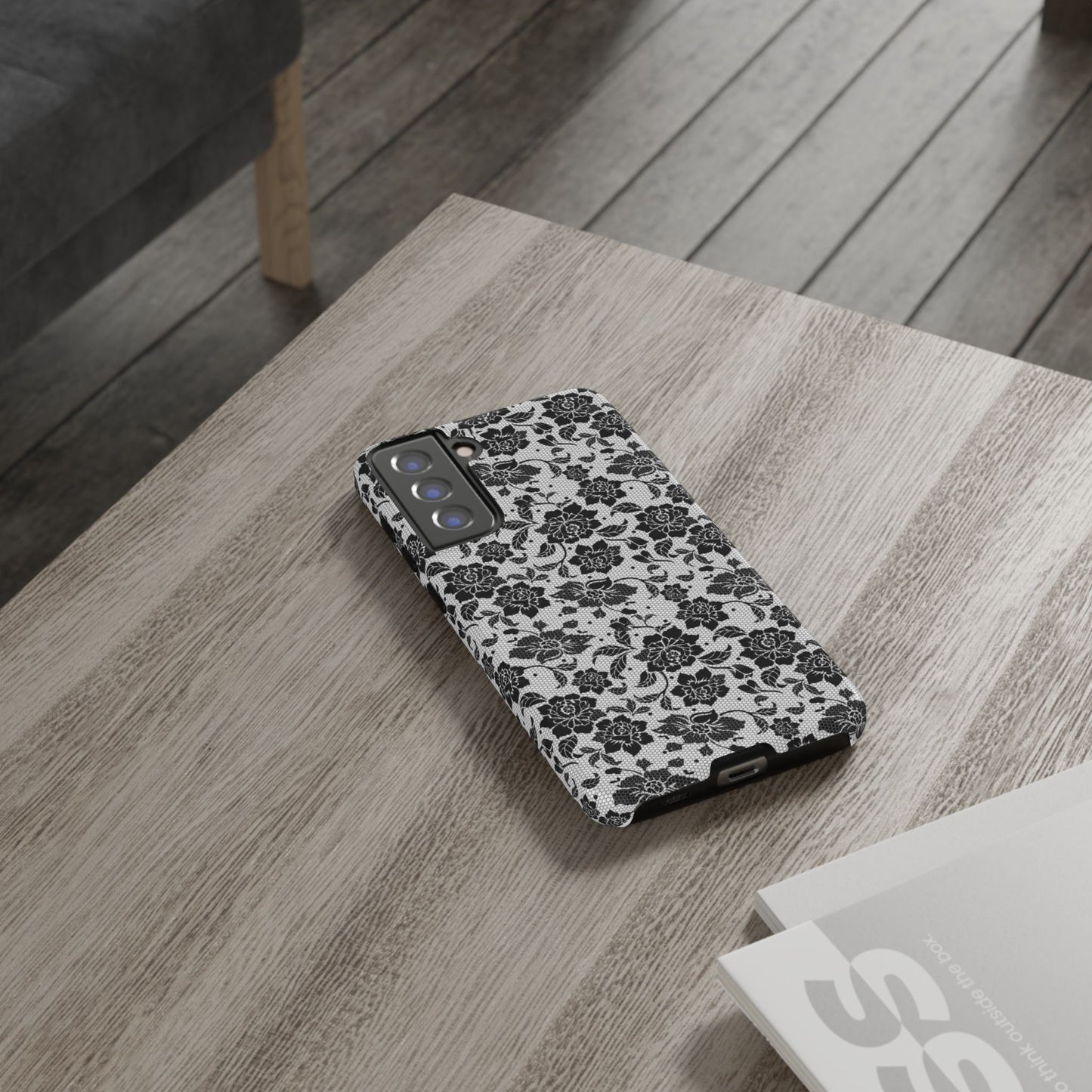 Black Lace Phone Case
