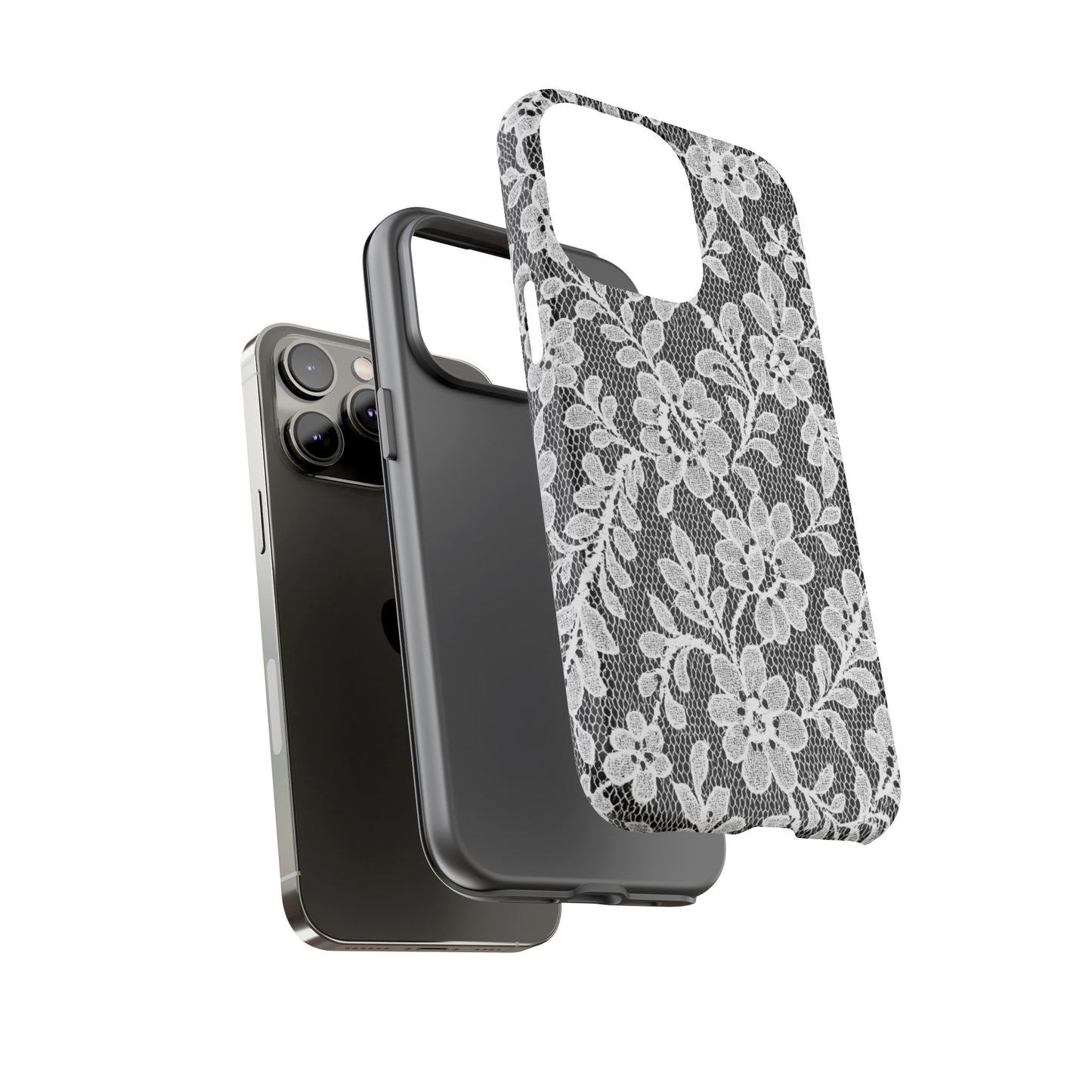 White Lace Phone Case