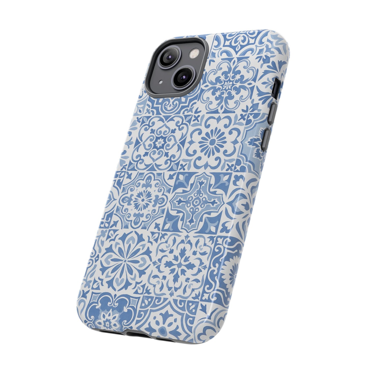 Blue Coastal Tile Phone Case