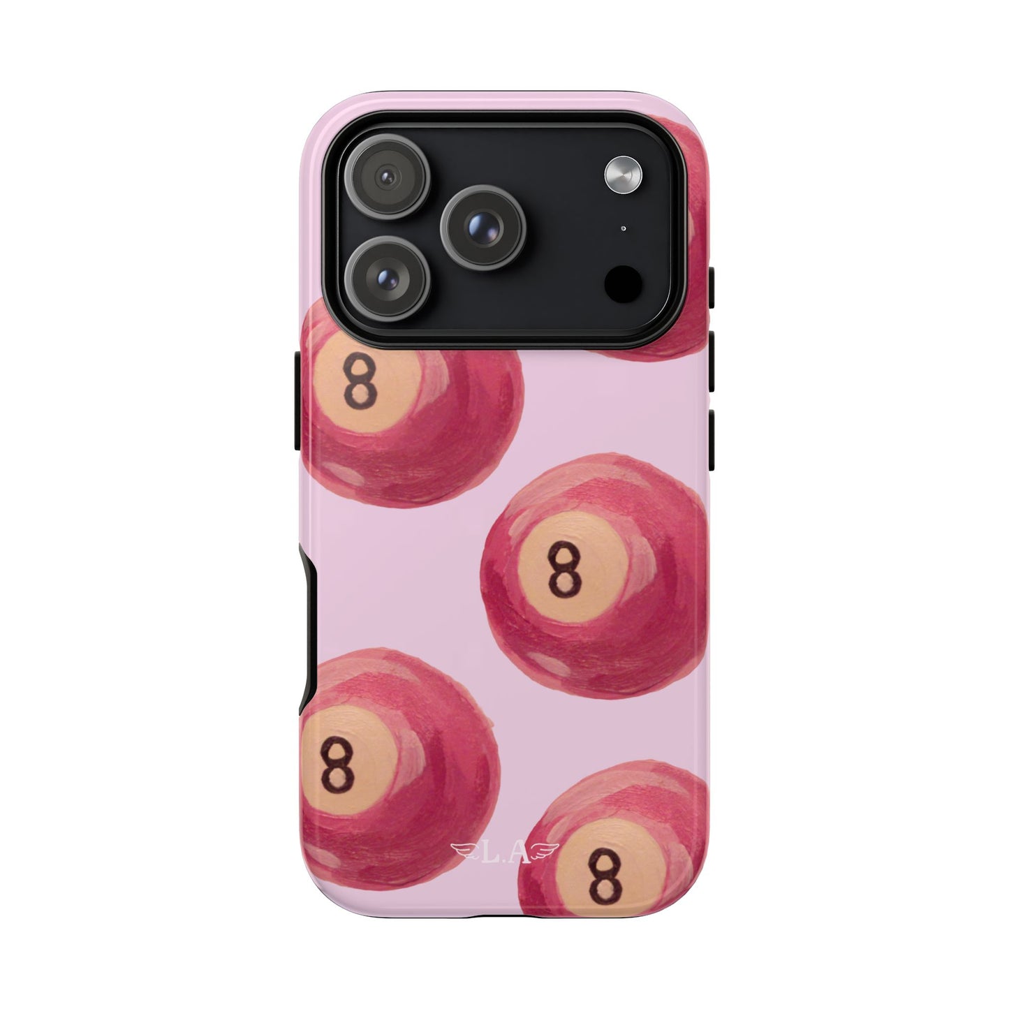 Pink 8 Ball Phone Case