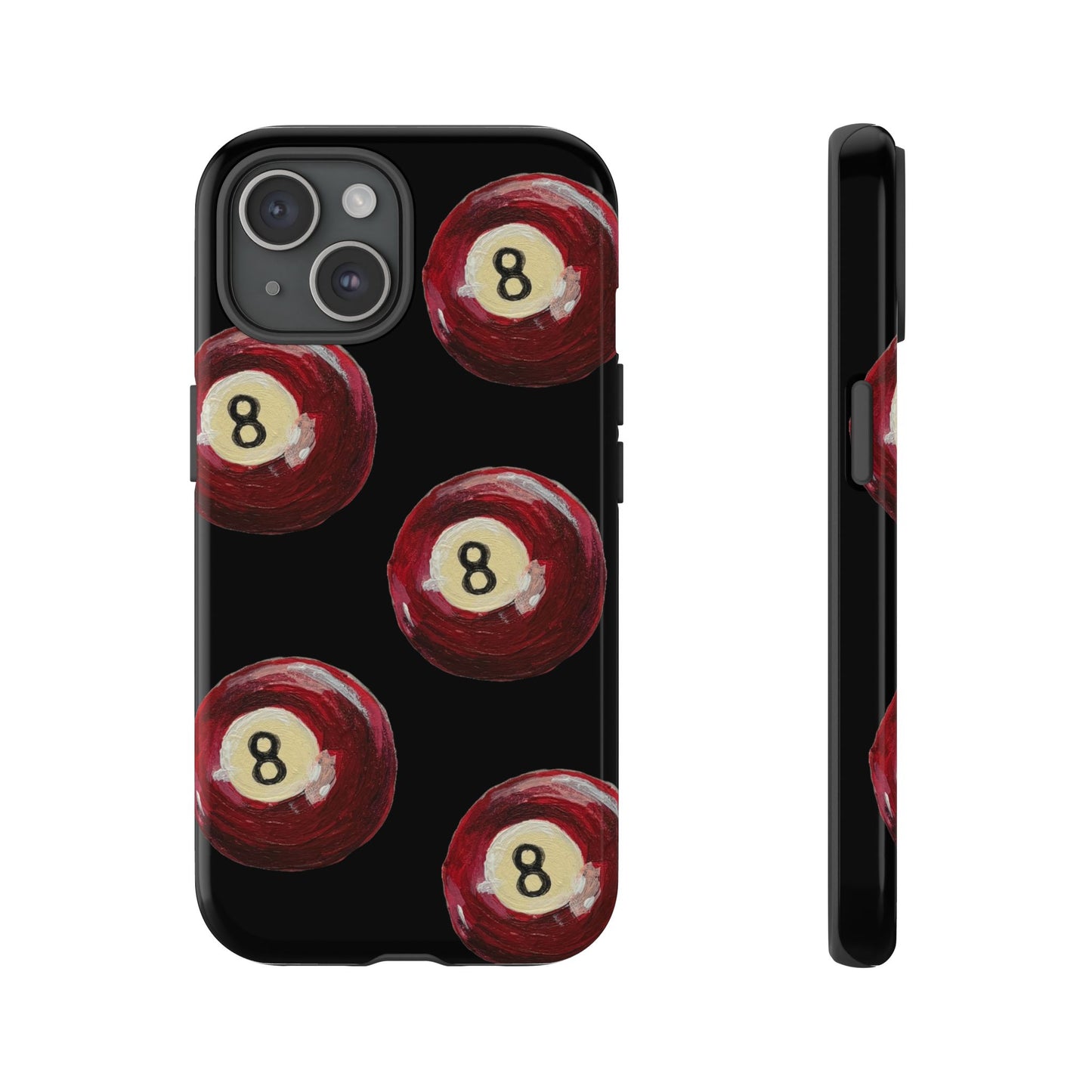 Red Eight Ball Phone Cases