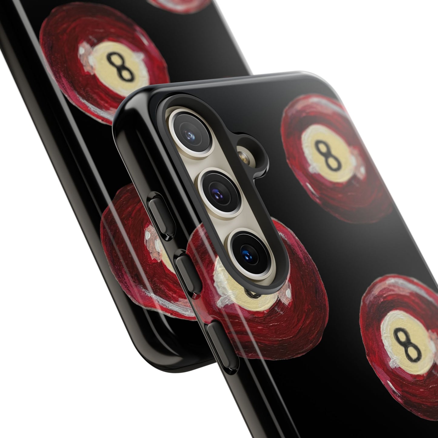 Red Eight Ball Phone Cases