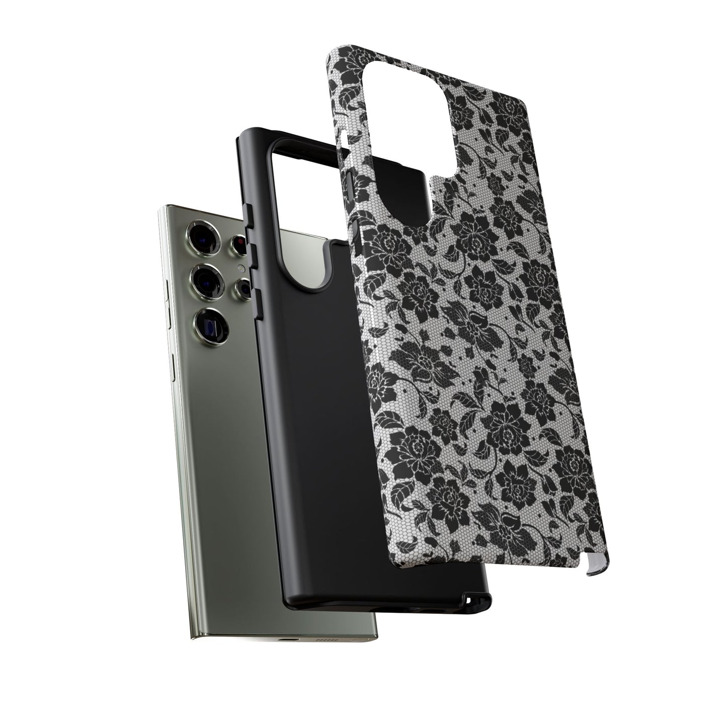 Black Lace Phone Case