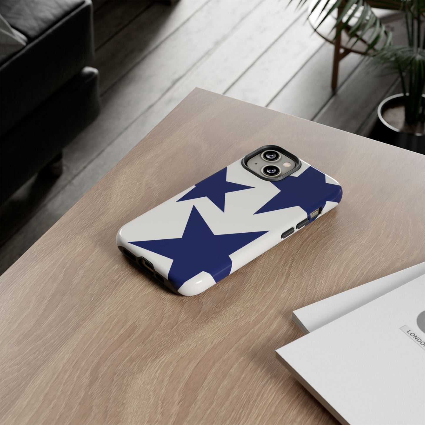 Navy Star Phone Case