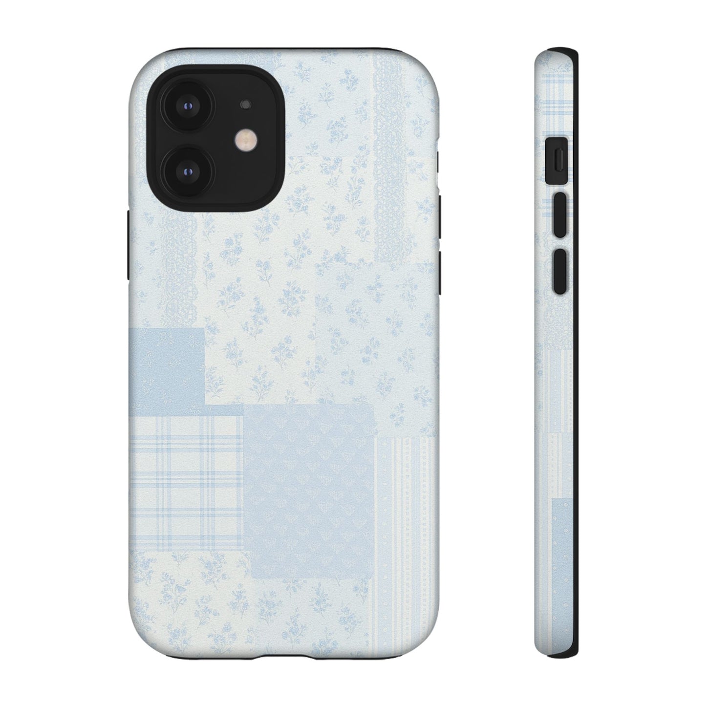 Blue Floral Lace Phone Case