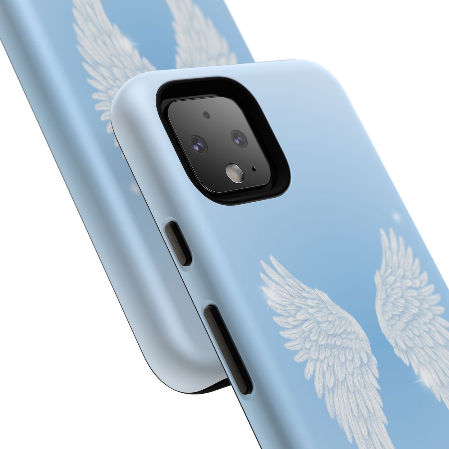 Blue Angel Wings Phone Case