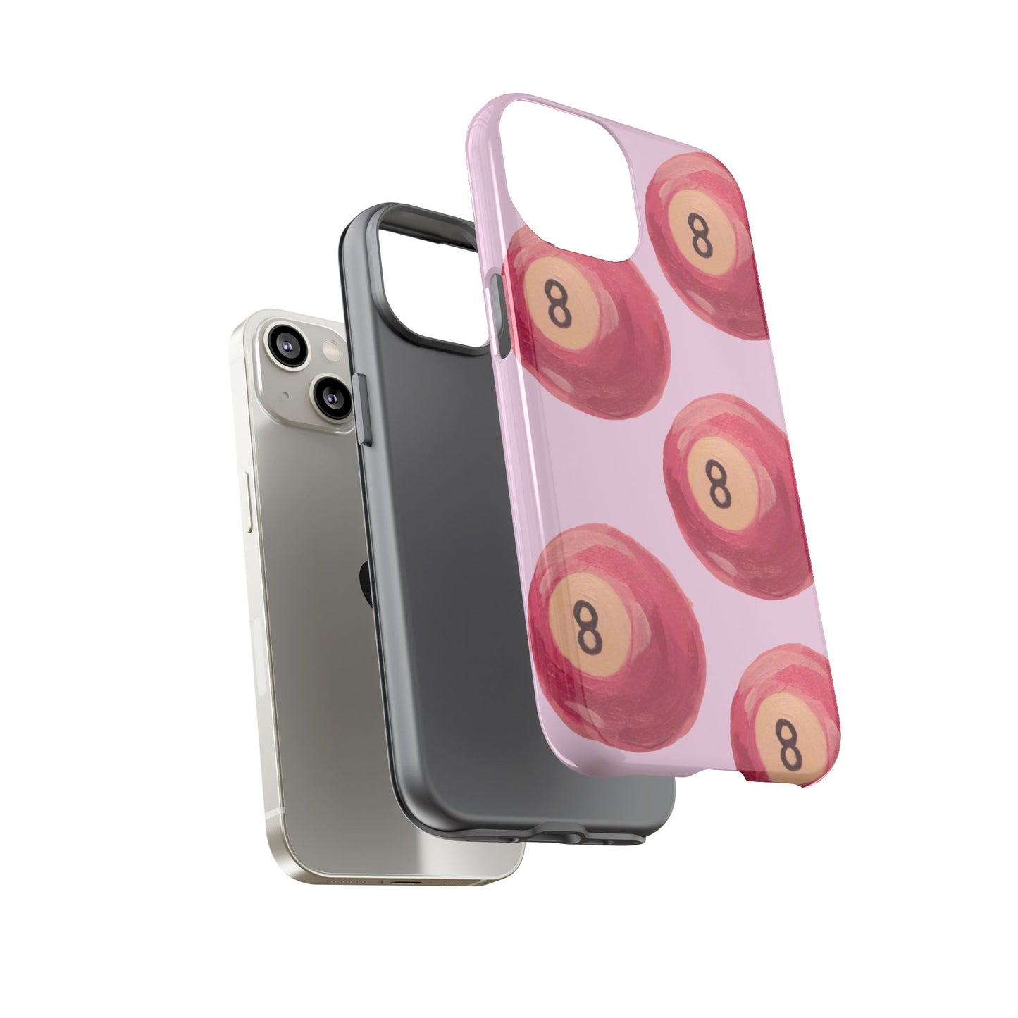 Pink 8 Ball Phone Case