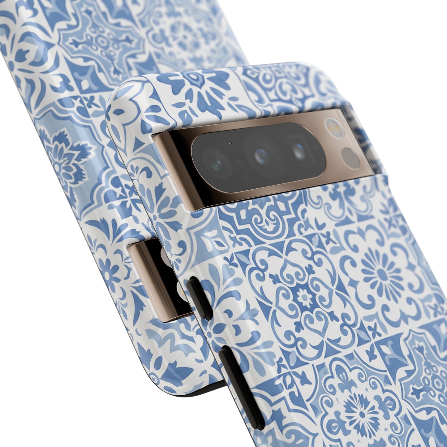 Blue Coastal Tile Phone Case