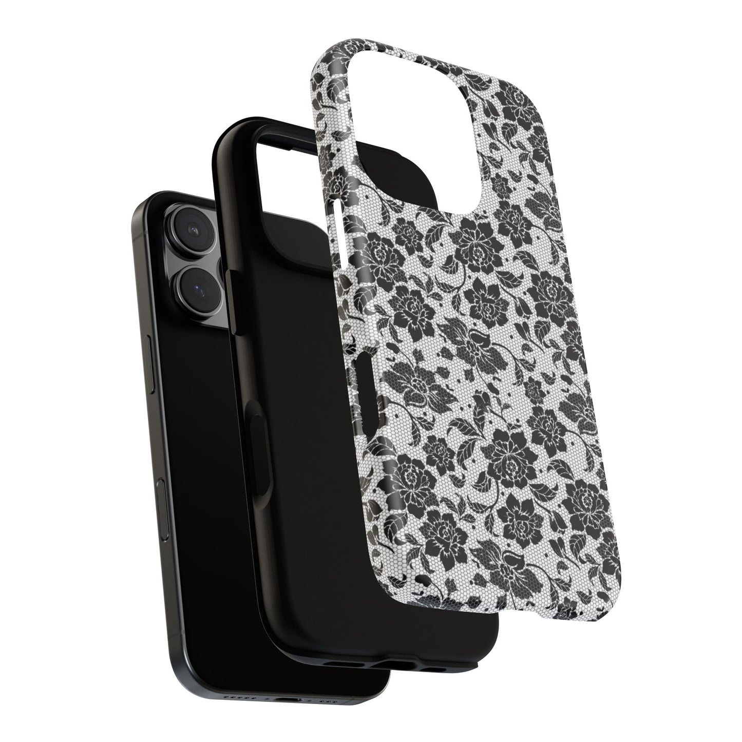 Black Lace Phone Case
