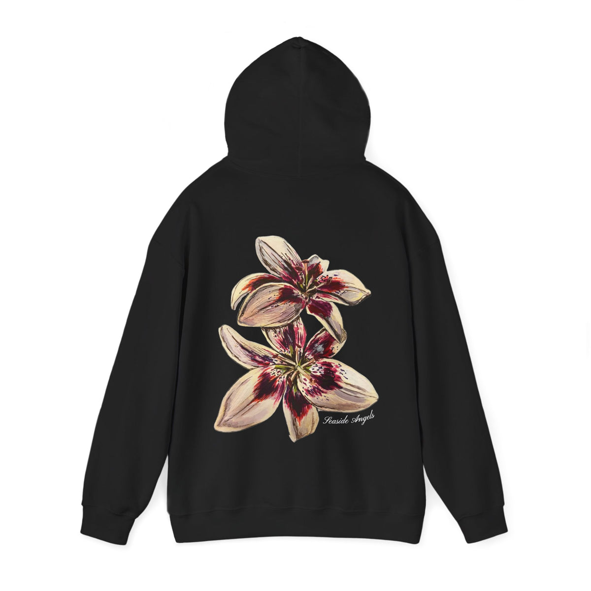 Hand-Painted Lily Hoodie
