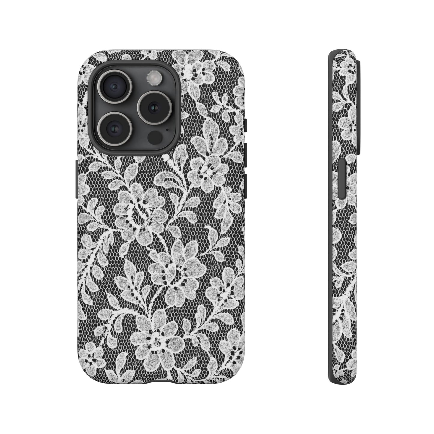 White Lace Phone Case
