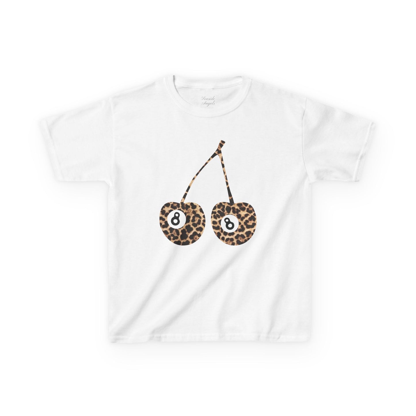 Leopard Cherries Baby Tee