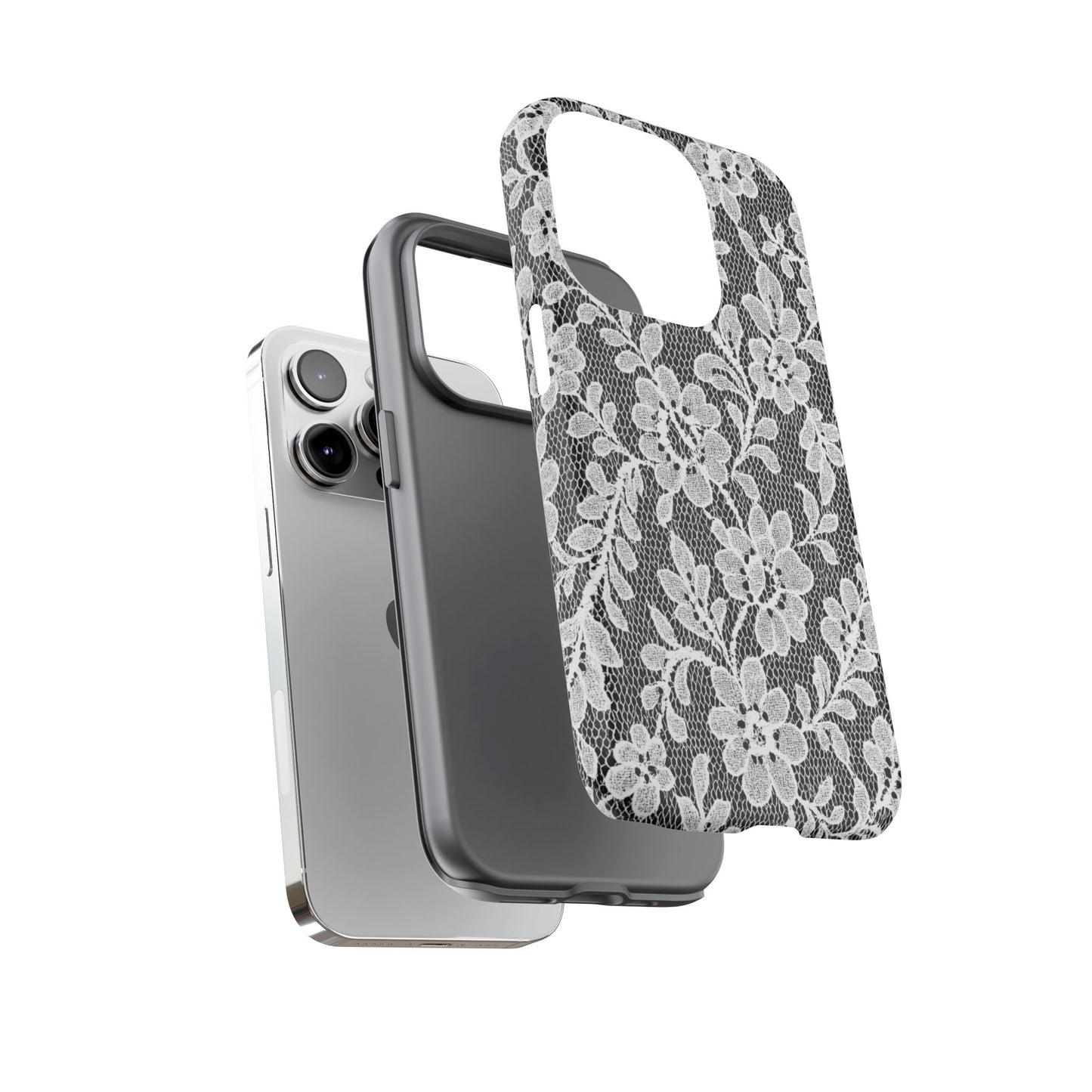 White Lace Phone Case